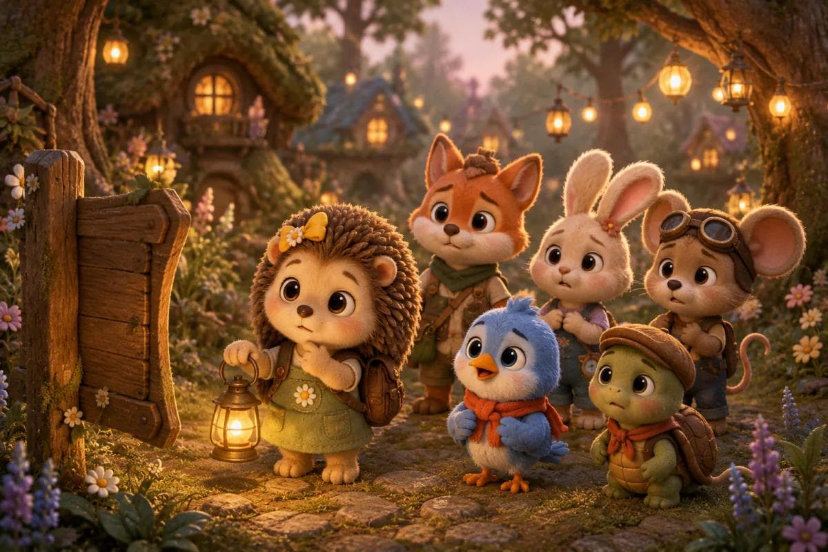 Hazel's Lantern Quest